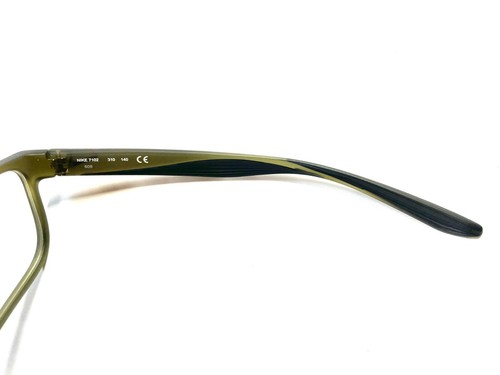 Nike Eyeglasses 7102 310 Matte Cargo 55-15-140 with Case Factory Demo Lenses - Picture 4 of 4