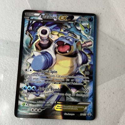 Pokémon TCG Blastoise EX Black Star Promo Holo Card XY122 Ft