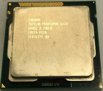 INTEL PENTIUM G630 2.70GHZ PROCESSOR
