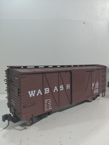 Trenes EE. UU. 81510 calibre G modelo ferrocarril Wabash Woodside vagón de carga | Condition: Used