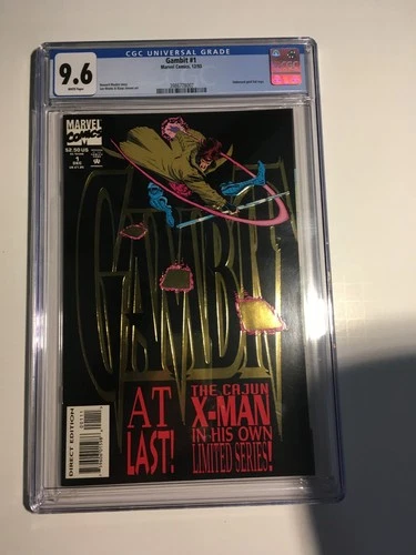 X-MEN X-MAN Gambit #1 CGC Grade 9.6 Marvel comic 1993 sealed