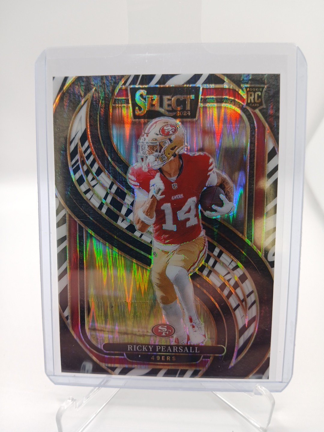 ZEBRA Ricky Pearsall 2024 RC ROOKIE  Select Premier level SSP card# 173 🦓🦓🔥