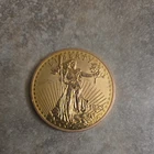 1933 $20 Gold Plated Liberty Double Eagle Coin National Collector's Mint - Copy