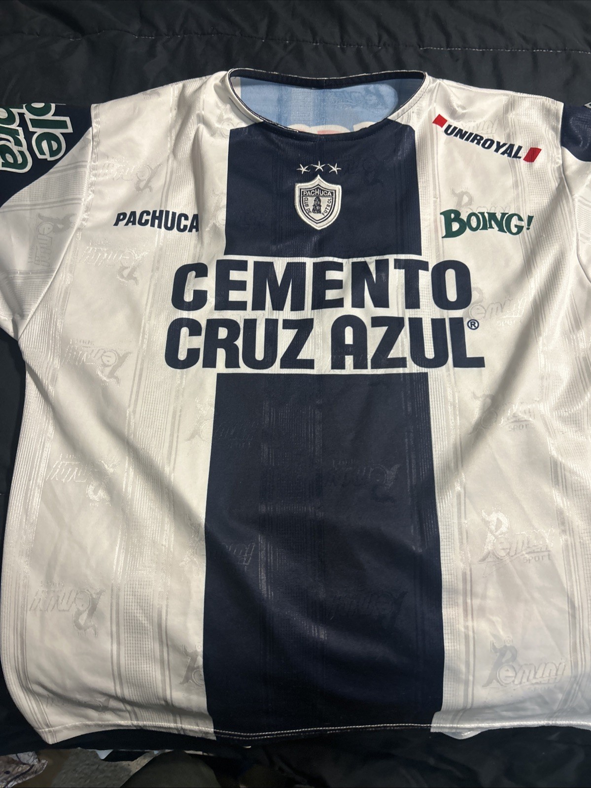 Remini Sport Pachuca Futbol Club Cemento Cruz Azul Jersey Size XL