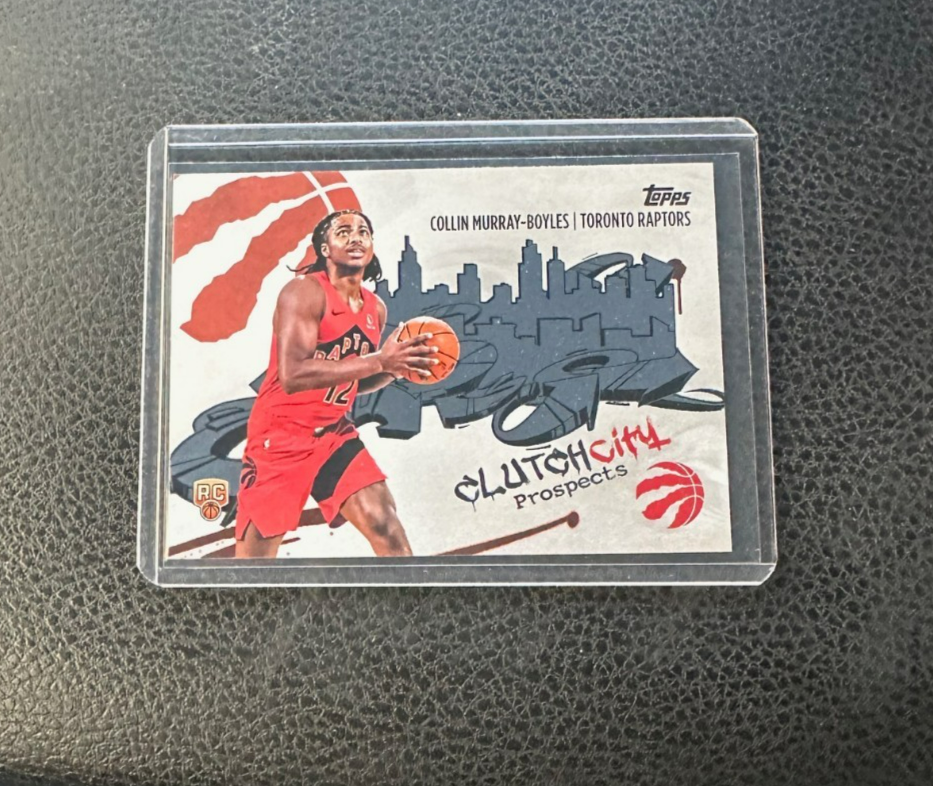 2025-26 Topps Basketball Collin Murray-Boyles Rookie Clutch City
