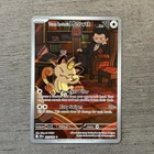Team Rocket's Meowth 203/182 Pokemon TCG