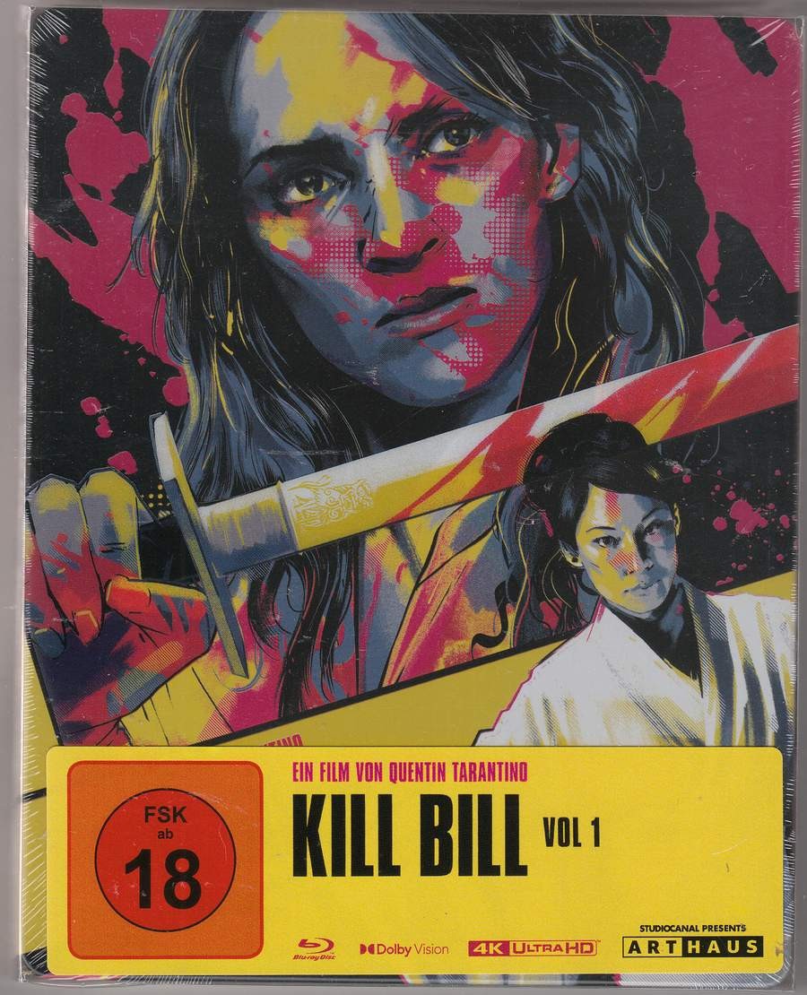 Kill Bill: Vol. 1 – 4K Steelbook (UHD + Blu-ray Disc)