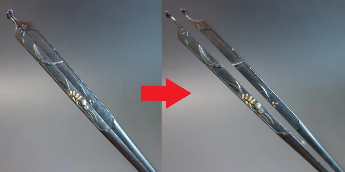 古董日本刀镡| eBay