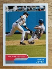 2004 Bazooka #116A Derek Jeter Fielding