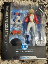McFarlane Power Girl Chase Platinum DC Multiverse Collector Edition 31 New