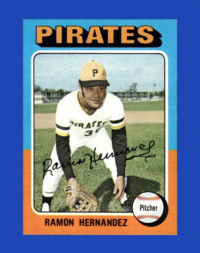 1975 Topps Set-Break #224 Ramon Hernandez NM-MT OR BETTER *GMCARDS*
