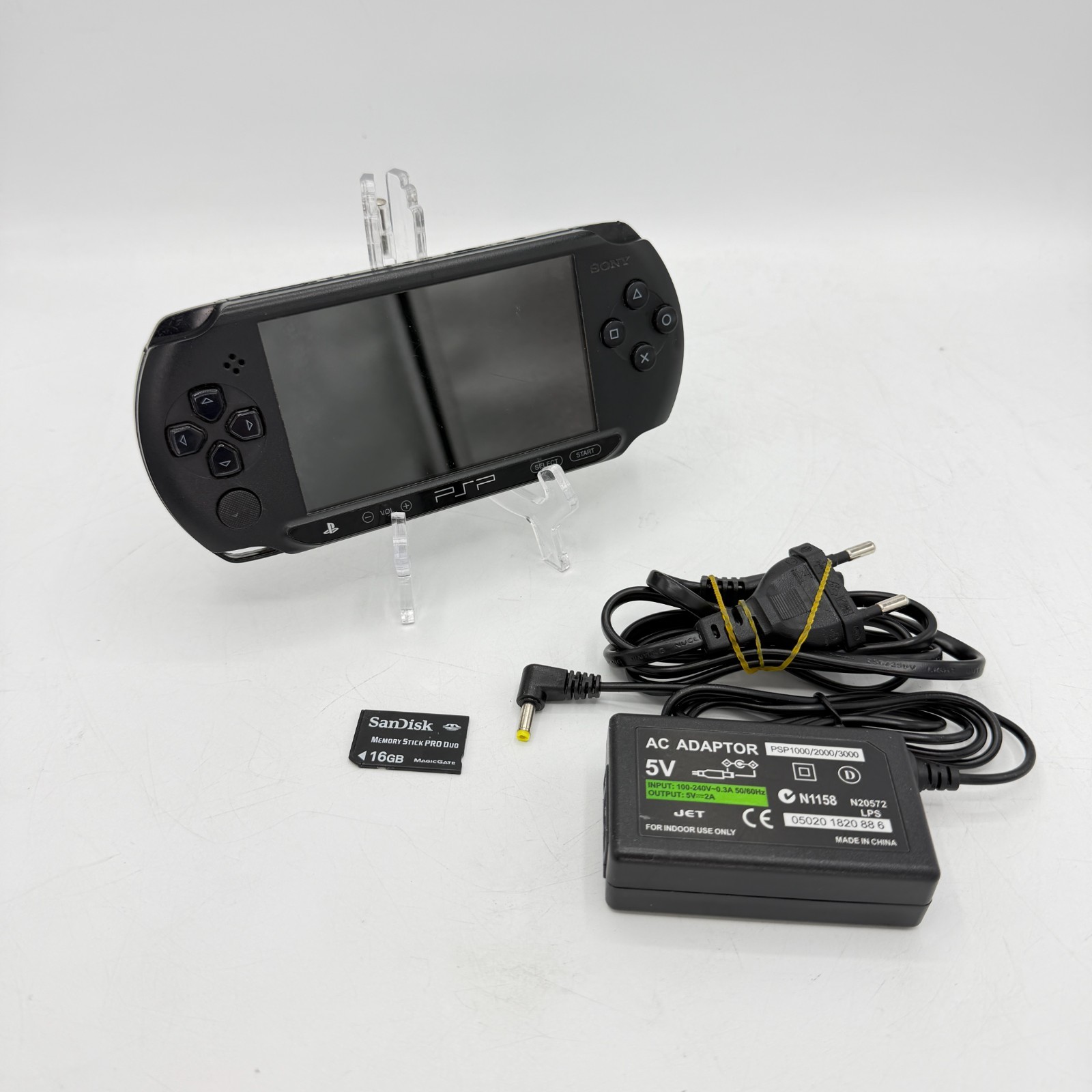 Sony Psp Street E-1004 Console Portatile Nera con giochi (leggere descrizione)