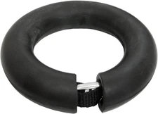 Intrepid International Rubber Fetlock Ring with Nylon One Size, Black 