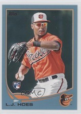2013 Topps Wal-Mart Blue LJ Hoes #148 0n2