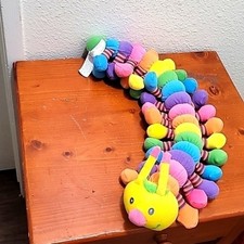 Melissa  Doug Caterpillar Plush Unisex 19 Inch Rainbow Stuffed Animal Toy