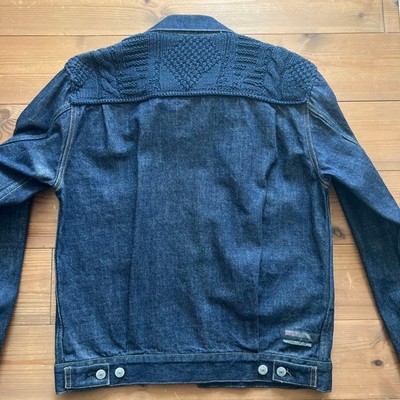 LEVI'S Fenom x Fragment Denim Jacket Fragment M Navy Used Japan