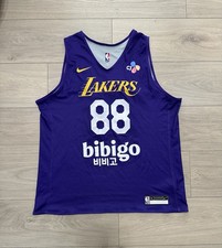 lakers team issued Size XL Markieff Morris Pro Cut Jersey Practice #88