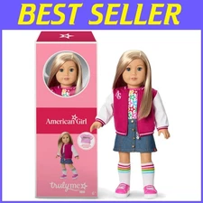 Straight Blonde Hair Doll, Dark-Blue Eyes, 18", Age 6+