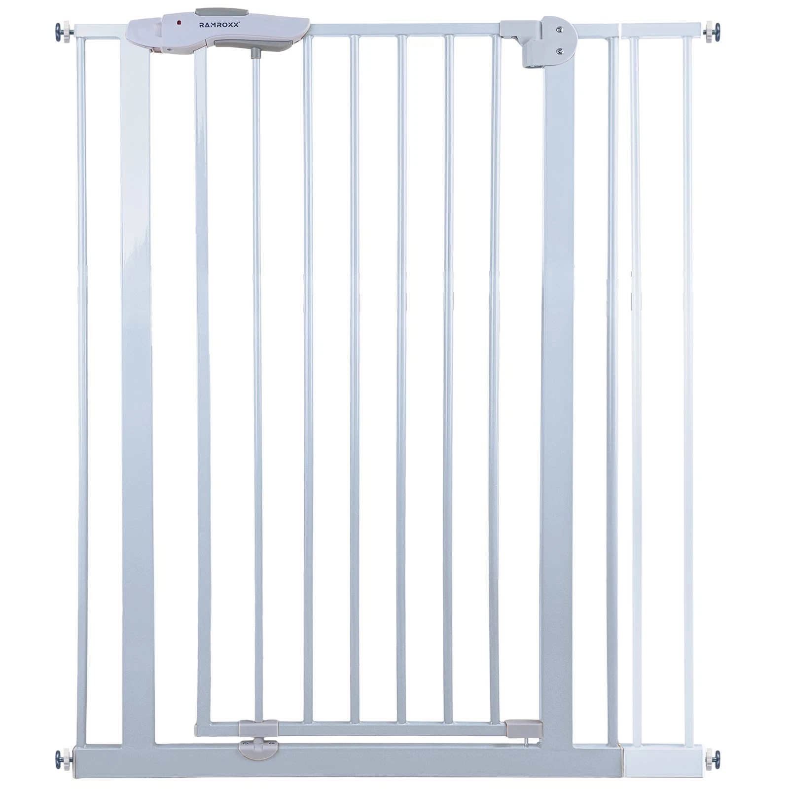 Barrier stair gate white for 85-95 cm passage 110 cm high
