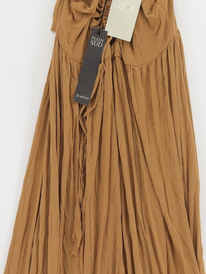 Maxi Vestido Plein Sud Jeanius en Tostado Foto 3 de 4