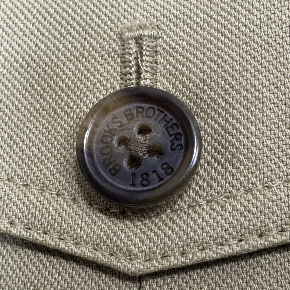 Brooks Brothers Safari Jacket Men’s 2XL Linen/Cotton Blend * - Image 4 of 4