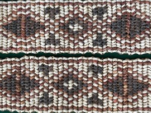 A fine pair of vintage Shell Money Armbands from Malaita, Solomon Islands