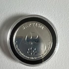 1 oz Silver Round .999 Fine Bullion Baptism Mark 1:8 in Protective Capsule