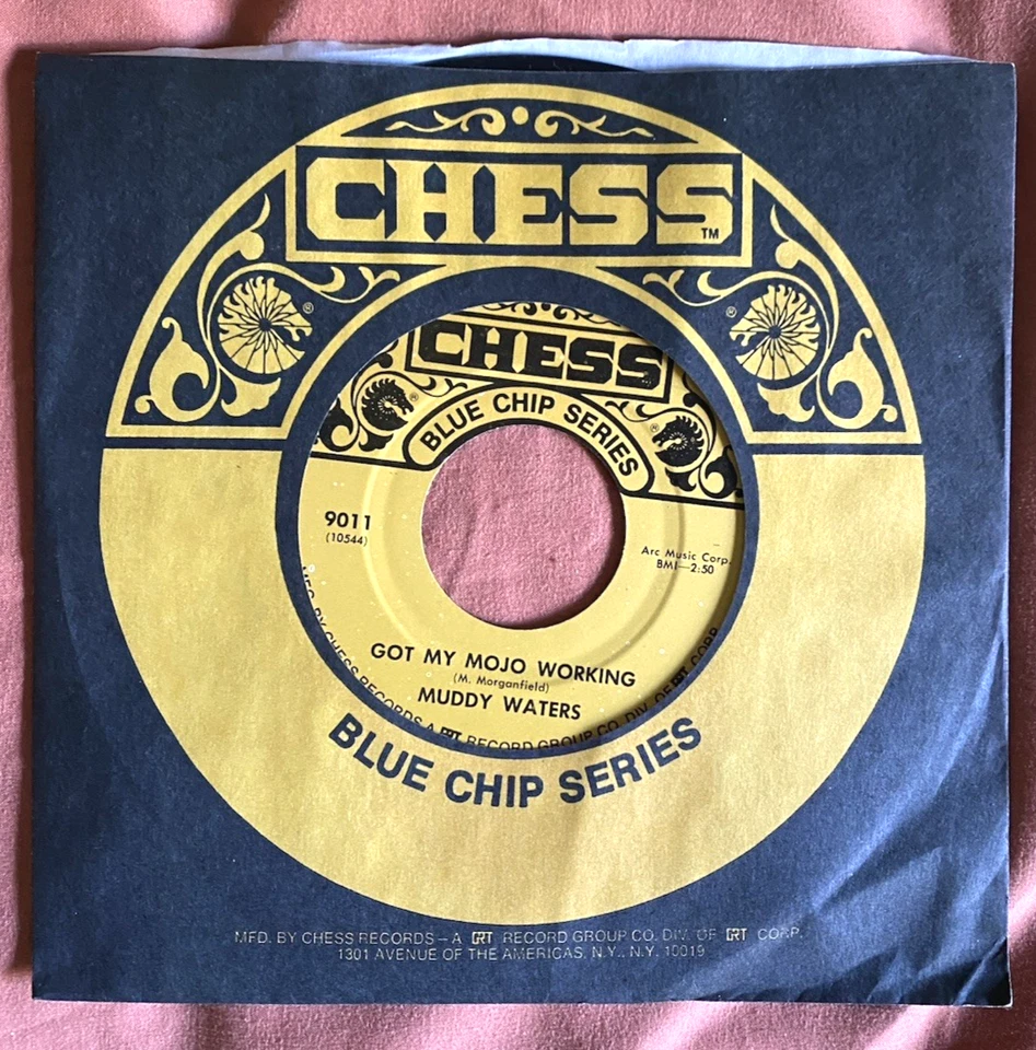 MUDDY WATERS - GOT MY MOJO WORKING / TIGER IN YOUR TANK 7" RECORD 45 RPM EX+ - Imagem 4 de 4