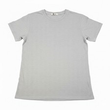 Women's Medium American Giant Gray T-Shirt 100% Supima Cotton Made in USA Short