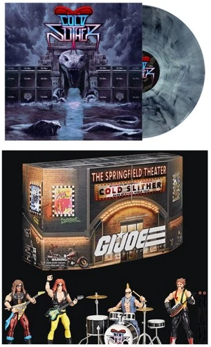 FREE 12 INCH VINYL!!! G.I. JOE CLASSIFIED COLD SLITHER SET SDCC 2025 SHIP FREE!