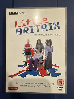 LITTLE BRITAIN Complete First Series 2 Discs PAL Region 2+4 BBC BAFTA DVD SET