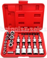 30pc Male Tamper Proof Star Bit & Female E So...
