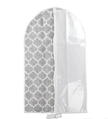 Home Basics Suit Bag Arabesque/White/Grey