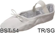 Bloch Dance Girl's Dansoft Full Sole Leather Ballet Slipper/Shoe, 13 X-Wide Kid