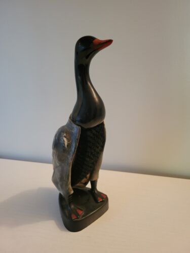 Vintage Duck Figural Butler Brush For Lint, Clothing, And Shoes. Brush Stand - Picture 2 of 15