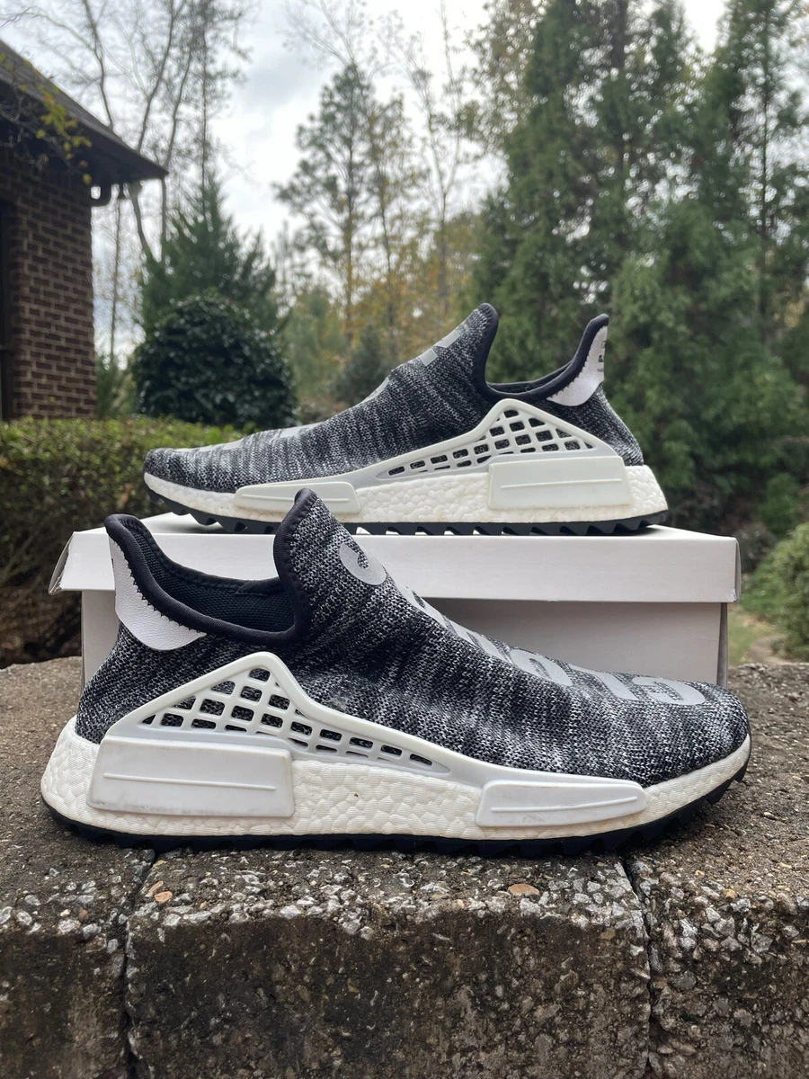 Adidas Men's Pharrell NMD Human Race Trail Oreo Shoes