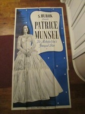 Patrice Munsel  - Original Appearance Concert Poster 1940`s - Opera