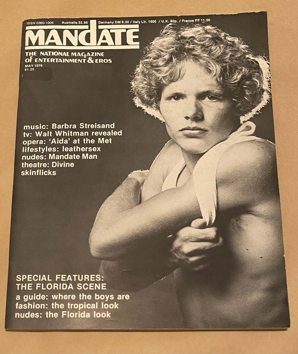 Vintage Mandate May 1976 Vol. #13 Gay Magazine | eBay