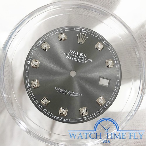 Rhodium Diamond Dial 100% Authentic | eBay