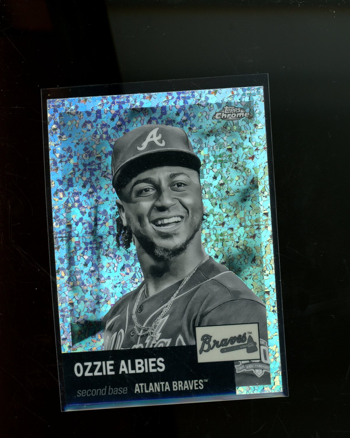 2022 Topps Chrome Platinum Anniversary Black and White Mini-Diamond Refractors - Picture 26 of 56