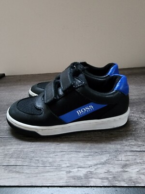 Hugo Boss Designer Sneakers Shoes Boys Size 8k (25)