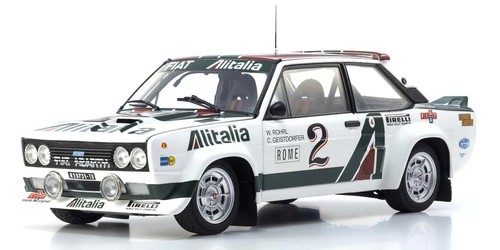 Kyosho Ky8376G Fiat 131 Abarth Alitalia N 2 Rally Montecarlo 1978 W.Rohrl - C.Ge