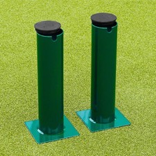 Vermont Round Tennis Post Ground Sockets (x2) | TENNIS COURT EQUIPMENT