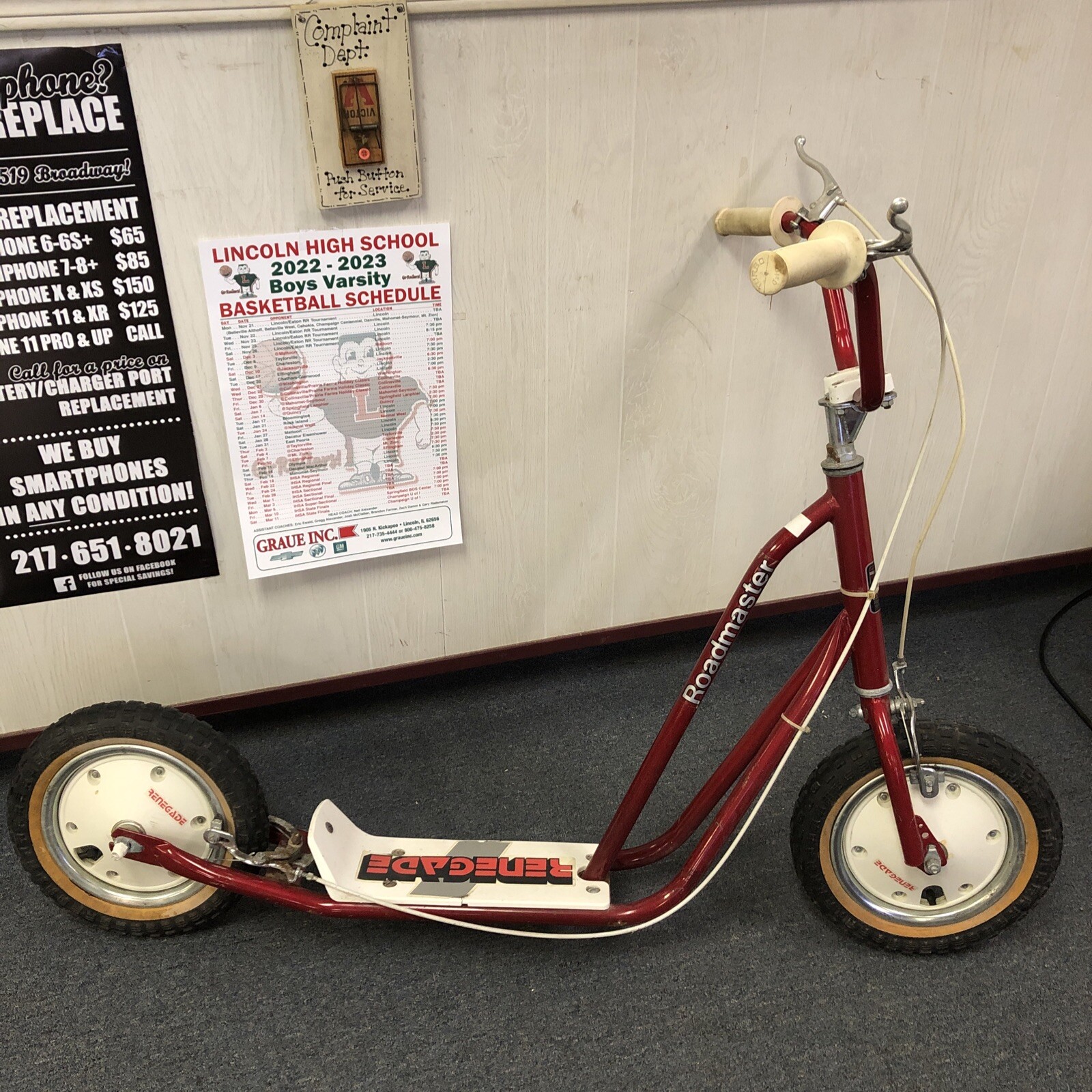 90s Red Scooter