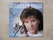 Bernhard Brink Autogramm signed 18x18 cm Single "Griechische Nacht"