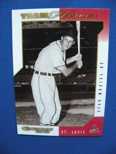 2003 Donruss baseball Team Heroes GLOSSY Stan Musial St. Louis Cardinals #477