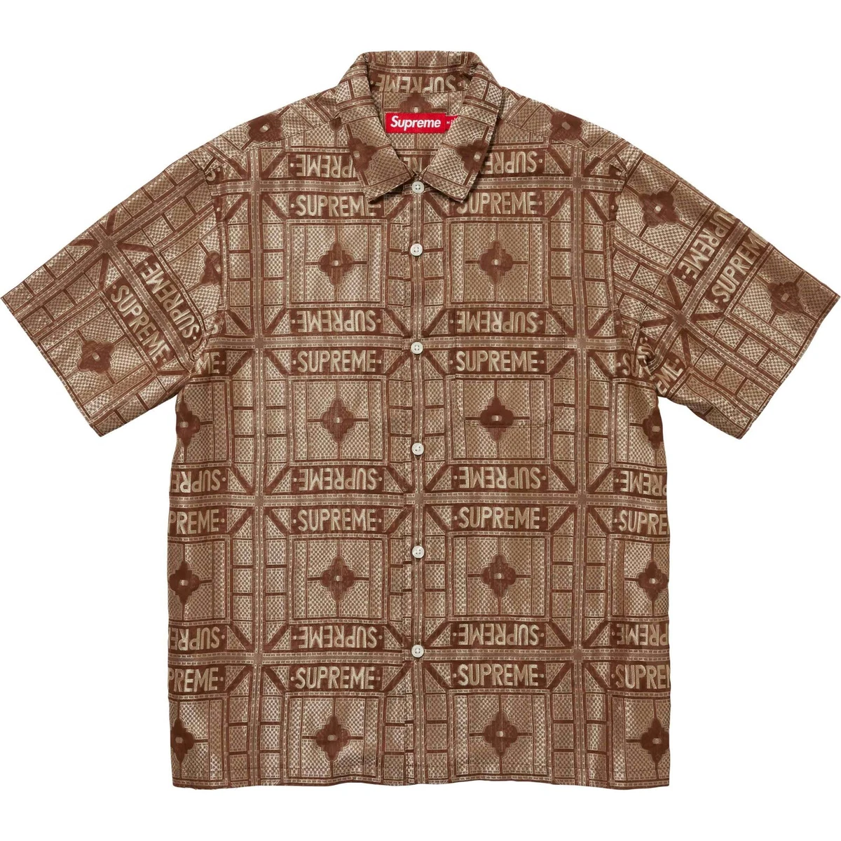 Supreme Brown Shirts for Men for sale | eBay