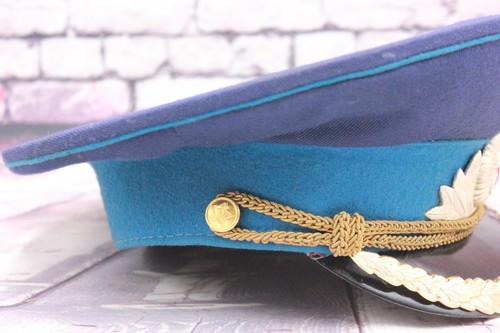 Gorra visera militar oficial de aviación soviética talla 55 original - Imagen 4 de 12