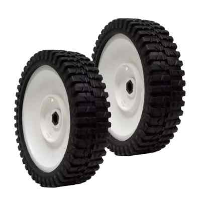 #ad #ad 2PK Lawn Mower Front Drive Wheels for Craftsman 180773 532180773 White $30.50