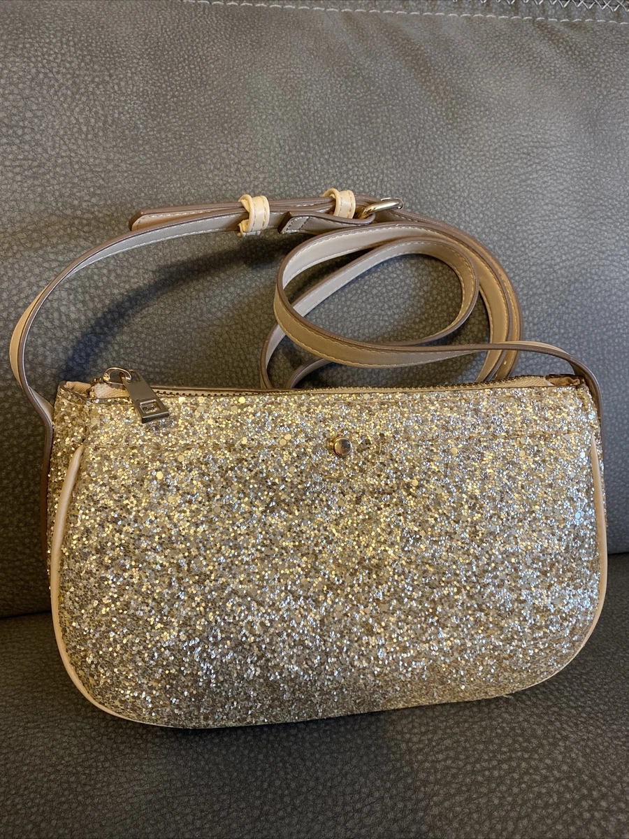 Serpui Lolita Sequin Clutch in Gold | REVOLVE